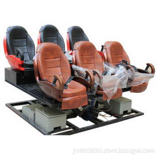 6 Dof Electric Platform with 6 Seats 5D/7D Cinema
